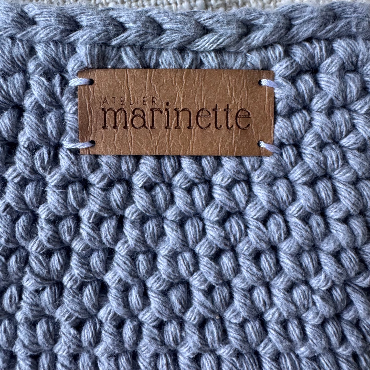 Housse liseuse 6" Kindle/Kobo en crochet artisanal - Modèle MONTELO