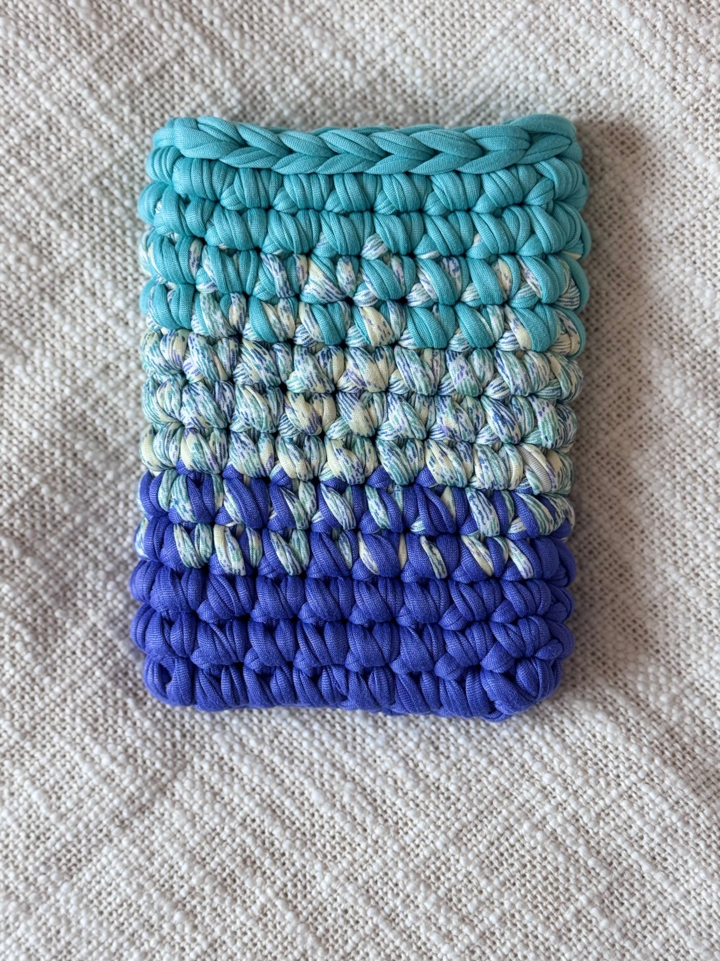 Housse liseuse 6" Kindle/Kobo en crochet artisanal - Modèle JADIRA