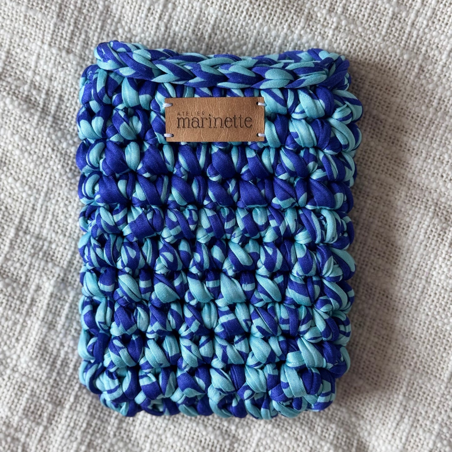 Housse liseuse 6" Kindle/Kobo en crochet artisanal - Modèle ALFERDI